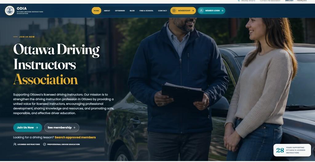 Ottawa Driving Instructors Association preview
